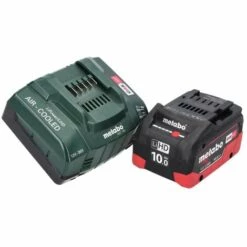 METABO® Metabo LB 18 LTX BL Souffleur De Feuilles Sans Fil 18 V Brushless + 1x Batterie 10,0 Ah + Chargeur -Aspirateur souffleur Soldes Magasin 60906208 5