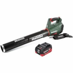 METABO® Metabo LB 18 LTX BL Souffleur De Feuilles Sans Fil 18 V Brushless + 1x Batterie 10,0 Ah - Sans Chargeur