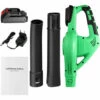 GETLITOOL Souffleur De Feuilles 200W 45M/s Légère Et Pratique Avec Batterie 21 V/4.0 Ah 1 GETLITOOL Souffleur De Feuilles 200W 45M/s Légère Et Pratique Avec Batterie 21 V/4.0 Ah -Aspirateur souffleur Soldes Magasin 61048263 1