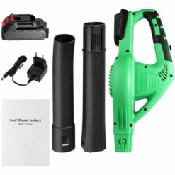 GETLITOOL Souffleur De Feuilles 200W 45M/s Légère Et Pratique Avec Batterie 21 V/4.0 Ah
