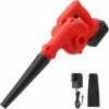 GETLITOOL Souffleur De Feuilles Sans Fil, 1-18000RPM 21V 2.0Ah, Balayeuse électrique Portative 2 En 1/aspirateur 21 V 2,0 Ah Batterie Au Lithium Pour Souffler Les Feuilles, Nettoyer La Poussière Et Les Petites Ordures, Voiture, Hôte D'ordinateur, Coin Difficile à N -Aspirateur souffleur Soldes Magasin 61048578 1