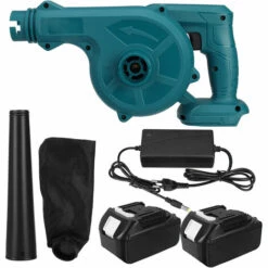 TIGA 2 En 1 Souffleur Aspirateur Sans Fil BRAVOBRO 900W 18000RPM 18V 2 Batteriess Bleu 9 TIGA 2 En 1 Souffleur Aspirateur Sans Fil BRAVOBRO 900W 18000RPM 18V 2 Batteriess Bleu -Aspirateur souffleur Soldes Magasin 63859277 3