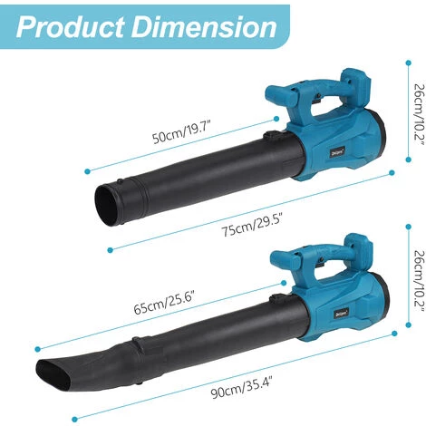 TIGA Souffleur Sans Fil Sur Batterie Drillpro 6 Vitesses 280W 18000r/min (sans Batterie) 5 TIGA Souffleur Sans Fil Sur Batterie Drillpro 6 Vitesses 280W 18000r/min (sans Batterie) – Image 3