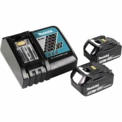 Makita DUB 362 RT Souffleur De Feuilles Sans Fil 2x18V + 2x Batteries 5.0Ah + Chargeur -Aspirateur souffleur Soldes Magasin 65370523 5