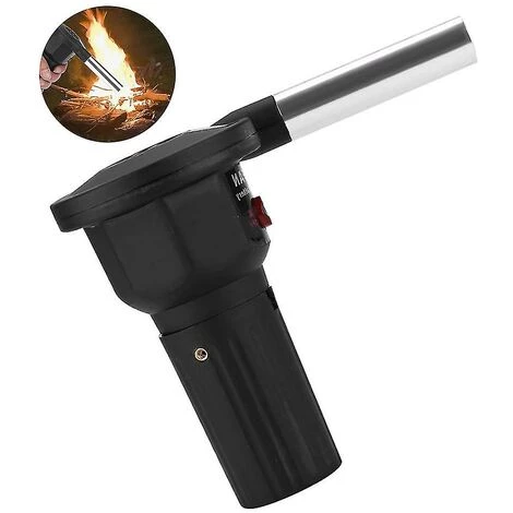 BDD Camping En Plein Air Souffleur électrique Barbecue Portable Sèche-cheveux Feu Outil 4 BDD Camping En Plein Air Souffleur électrique Barbecue Portable Sèche-cheveux Feu Outil – Image 2