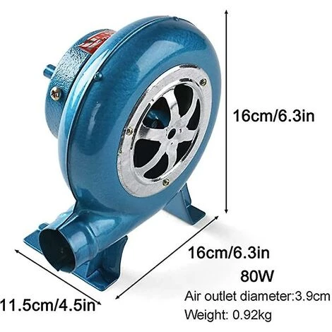 BDD Souffleur Manuel D'extérieur Pour Barbecue à Haute Puissance (80W) 4 BDD Souffleur Manuel D'extérieur Pour Barbecue à Haute Puissance (80W) – Image 2