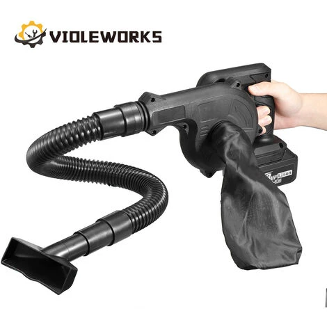 2 En 1 Souffleur Aspirateur Sans Fil VIOLEWORKS 3.6m3/min Avec 1 Batterie 3 2 En 1 Souffleur Aspirateur Sans Fil VIOLEWORKS 3.6m3/min Avec 1 Batterie