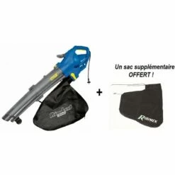 RIBIMEX Aspirateur / Broyeur - Souffleur 3000 W + 1 Sac De Rechange Offert -Aspirateur souffleur Soldes Magasin 67884796 4