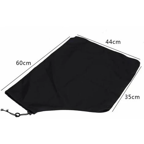 Cisea Souffleur De Feuilles En Polyester Solide Pour Broyeur De Gazon Avec Fermeture éclair Noir 7 Cisea Souffleur De Feuilles En Polyester Solide Pour Broyeur De Gazon Avec Fermeture éclair Noir – Image 5