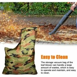 Sac D'aspirateur Pour Souffleur De Feuilles Mince Camo 60 * 44 * 35 Pour Souffleur De Feuilles Et Aspirateur Ultra HANBING -Aspirateur souffleur Soldes Magasin 68321841 2
