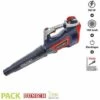Souffleur Feuilles Sans Fil 40V Dunsch Vitesse 198 Km/h Volume D'air 650 M3/h DU500-4083 - Noir -Aspirateur souffleur Soldes Magasin 8384658 1