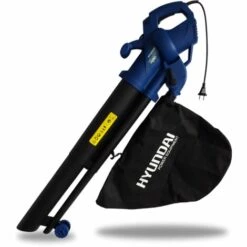 HYUNDAI Aspirateur Souffleur Broyeur électrique 3200W 40L Variateur De Vitesse HAS3200V